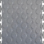PVC Coin Mat Grey