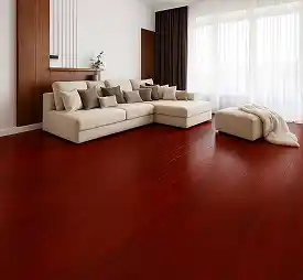 Living Room Bamboo Flooring In dubai
