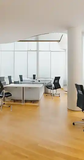 Living Room Bamboo Flooring