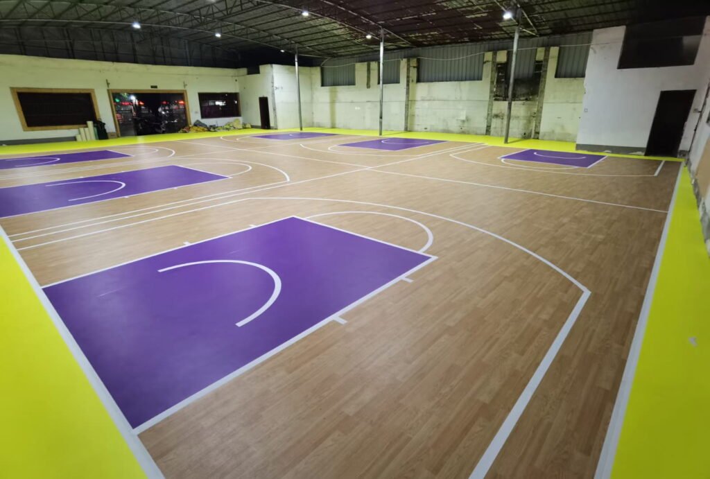PVC Vinyl Sports Flooring