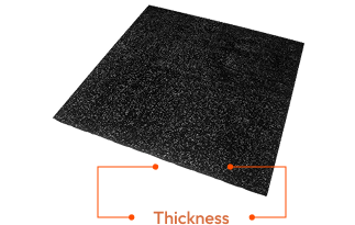 Ribbed Rubber Flooring