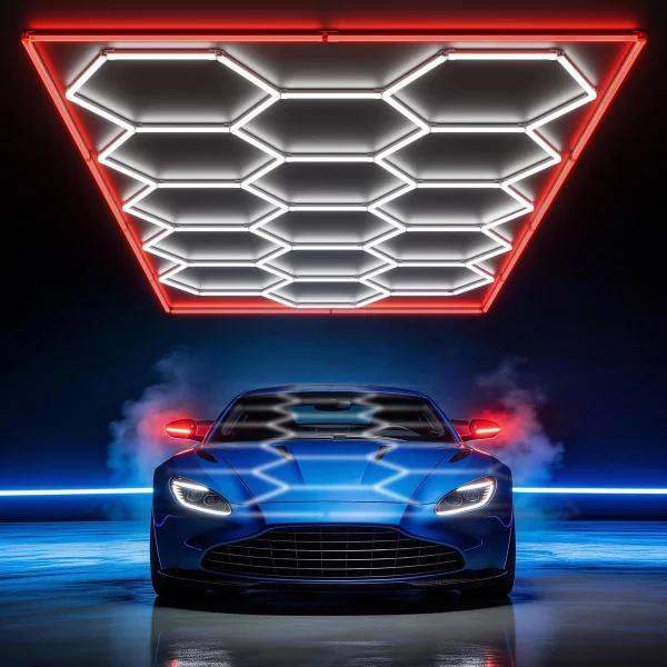Border Design Hex Lights