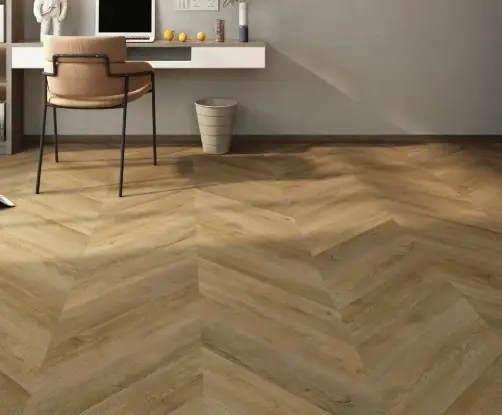 Chevron LVT Flooring