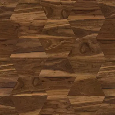 Natural Walnut Pyramid